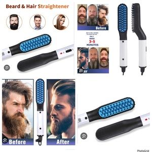 Zircon Beard and Hair 2-in-1 straightener NEW IN BOX